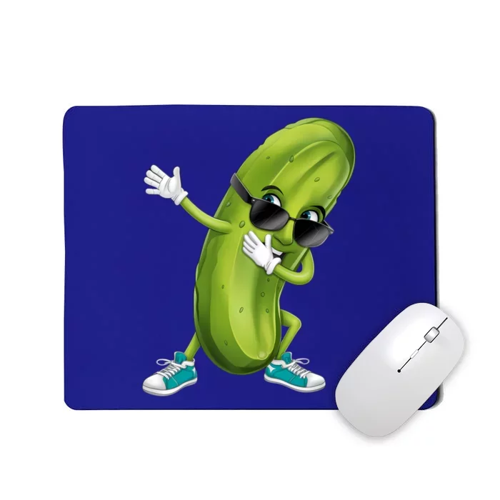 Funny Dabbing Pickle Dancing Cucumber Lover Funny Gift Mousepad