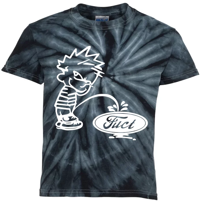 Fuct Dsm Pee Boy Kids Tie-Dye T-Shirt