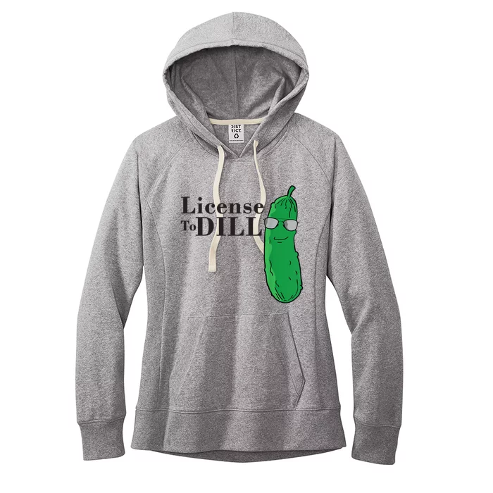 Funny Dill Pickle Gift Women's Fleece Hoodie