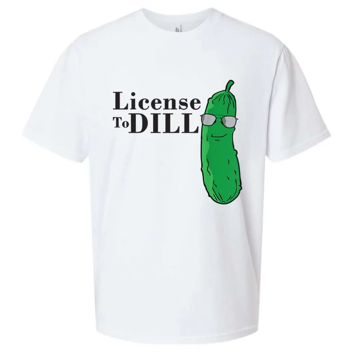 Funny Dill Pickle Gift Sueded Cloud Jersey T-Shirt