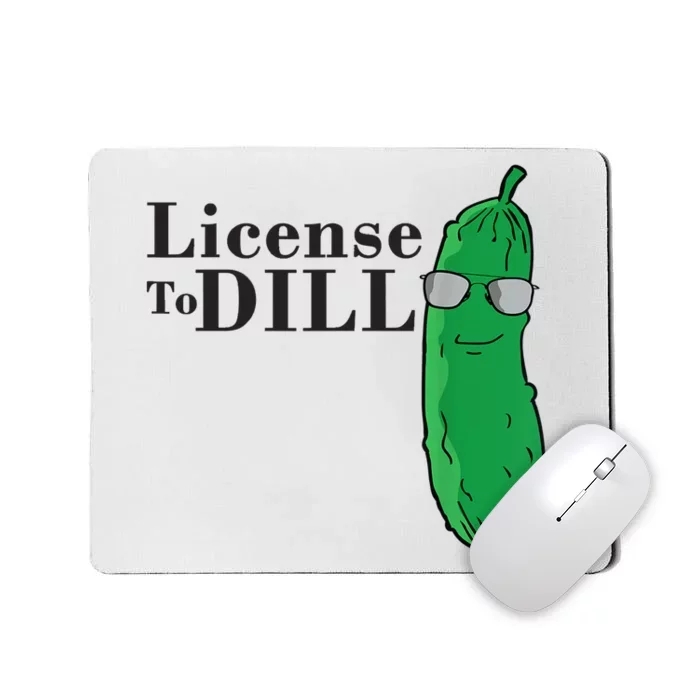 Funny Dill Pickle Gift Mousepad