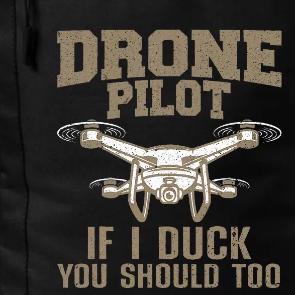 Funny Drone Pilot Design For Drone Operator Daily Commute Backpack