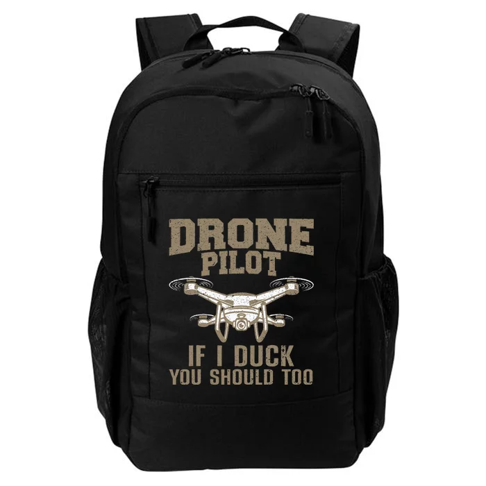 Funny Drone Pilot Design For Drone Operator Daily Commute Backpack