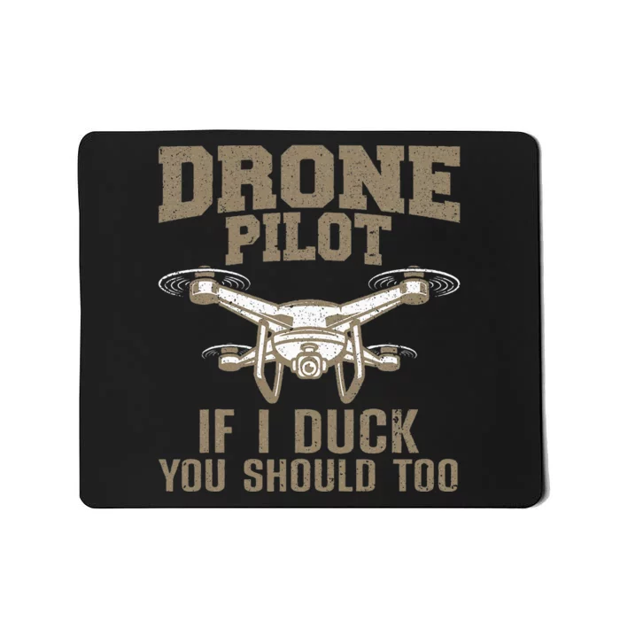 Funny Drone Pilot Design For Drone Operator Mousepad