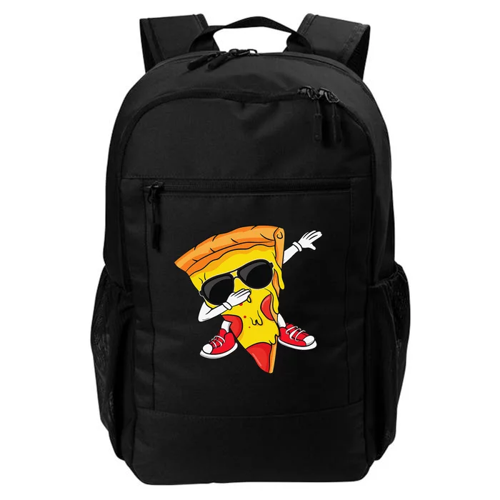 Funny Dabbing Pizza Slice Dance Pizza Lover Daily Commute Backpack