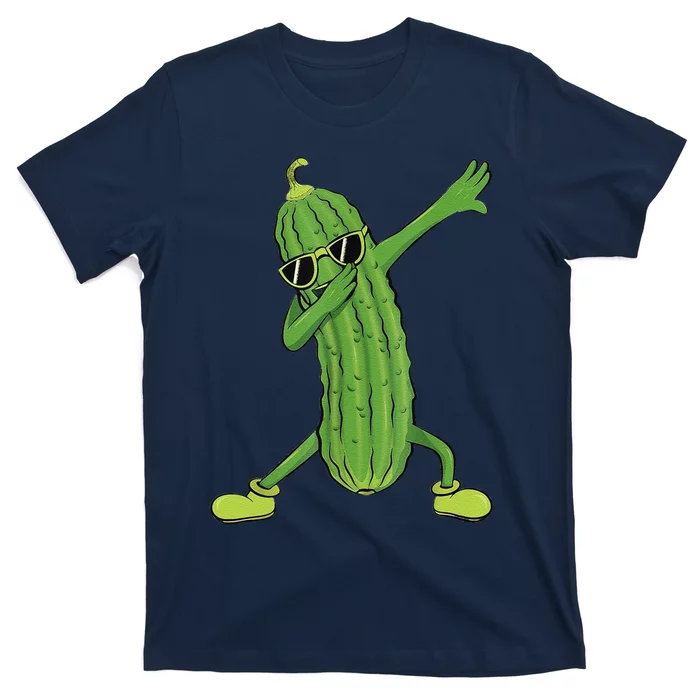 Funny Dabbing Pickle Gift Dancing Cucumber Lover Funny Gifts T-Shirt