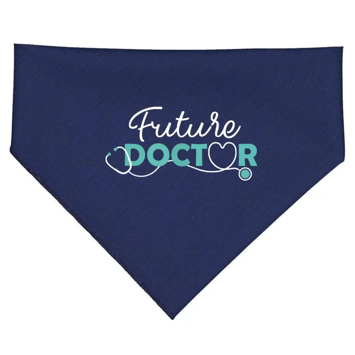 Future Doctor Pre Med Outfit Medical Student Gift USA-Made Doggie Bandana