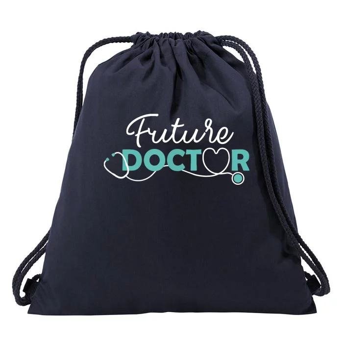 Future Doctor Pre Med Outfit Medical Student Gift Drawstring Bag