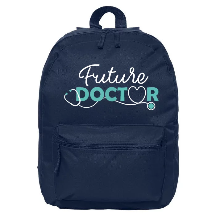 Future Doctor Pre Med Outfit Medical Student Gift 16 in Basic Backpack