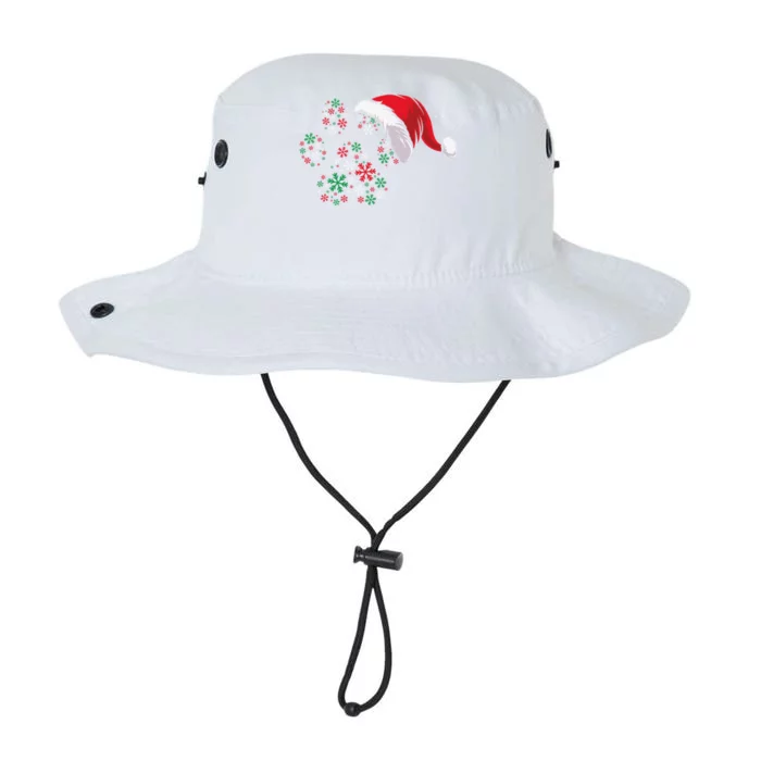 Funny Dog Paw Santa Hat Christmas Puppy Dog Lover Cool Gift Legacy Cool Fit Booney Bucket Hat