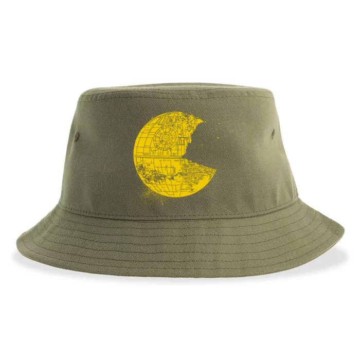 Funny Death Pac Sustainable Bucket Hat