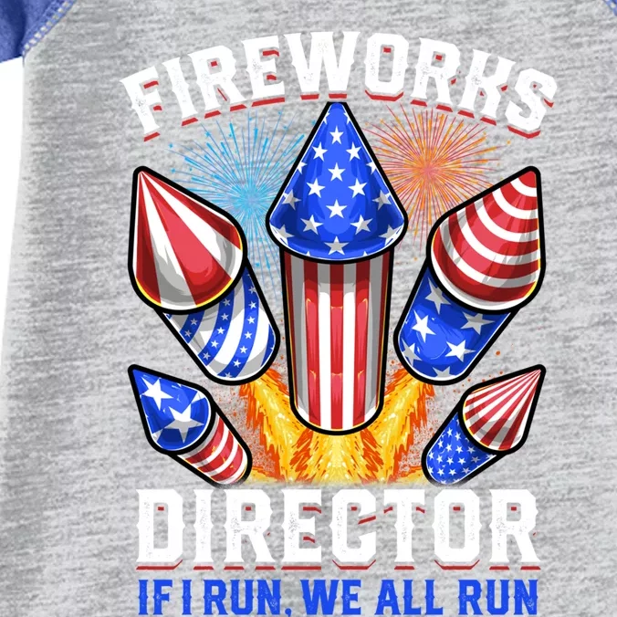 Fireworks Director Pyrotechnician 4th Of July Gift Infant Baby Jersey Bodysuit