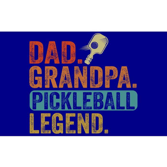 Fathers Day Present Pickleball Dad Grandpa Pickleball Legend Gift Bumper Sticker