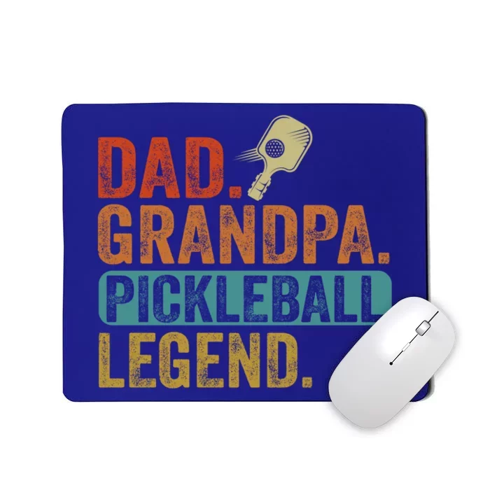 Fathers Day Present Pickleball Dad Grandpa Pickleball Legend Gift Mousepad