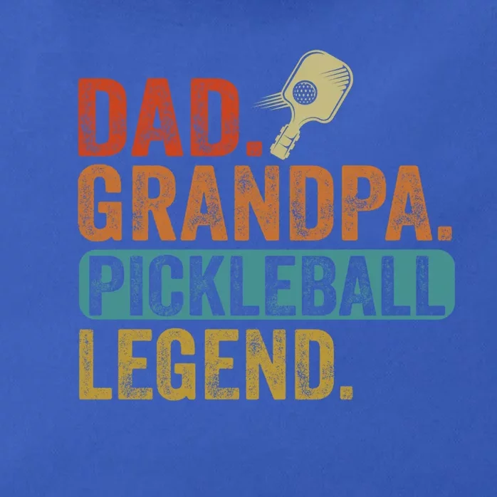 Fathers Day Present Pickleball Dad Grandpa Pickleball Legend Gift Zip Tote Bag