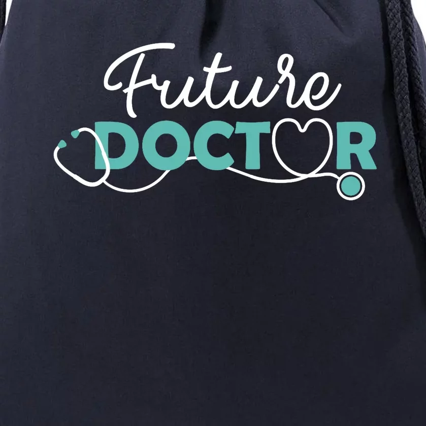 Future Doctor Pre Med Outfit Medical Student Gift Drawstring Bag