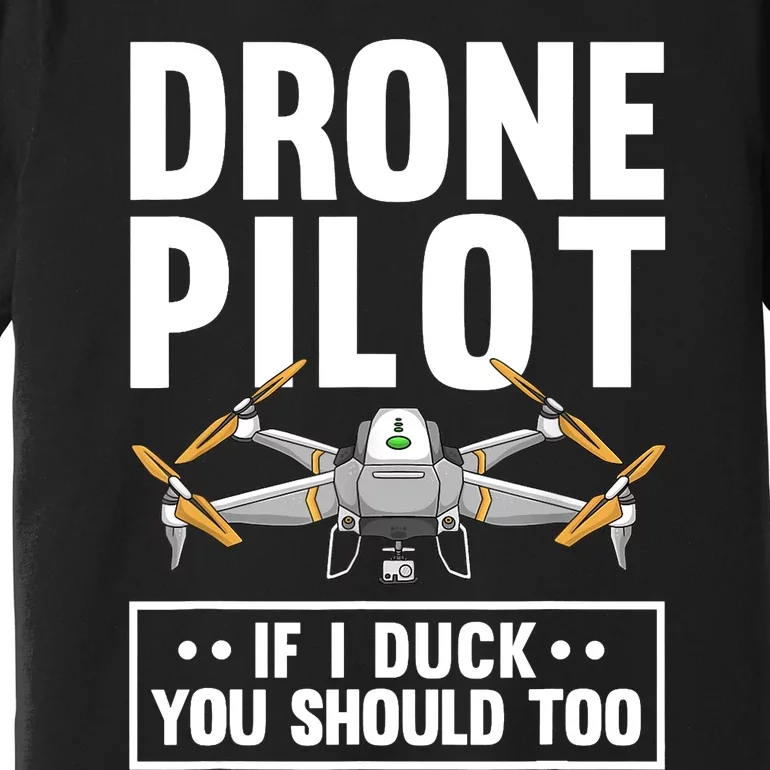 Funny Drone Pilot For RC Racing Pilots Flying FPV Premium T-Shirt