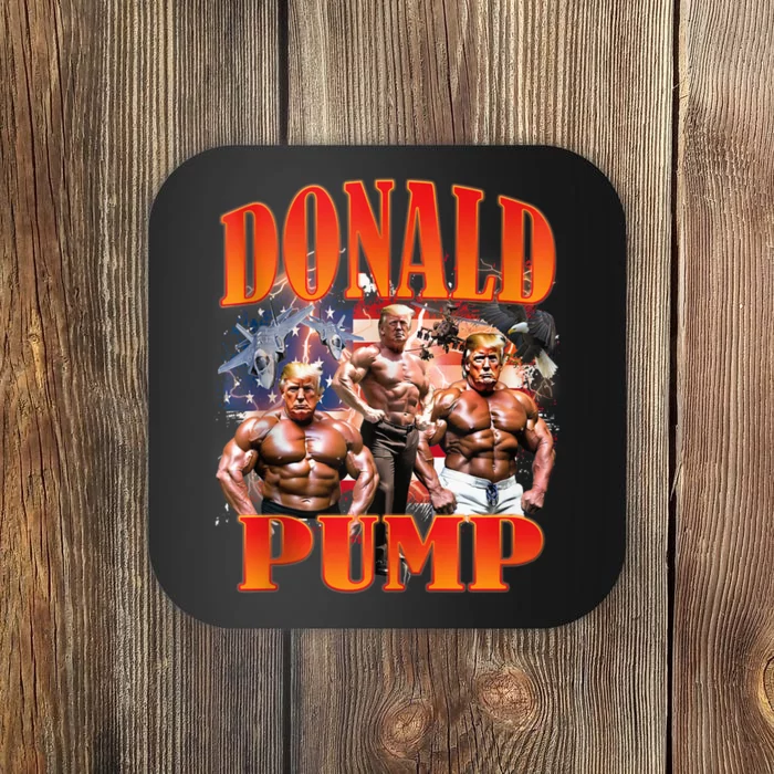 Funny Donald Pump Trump 2024 Love America Election Coaster