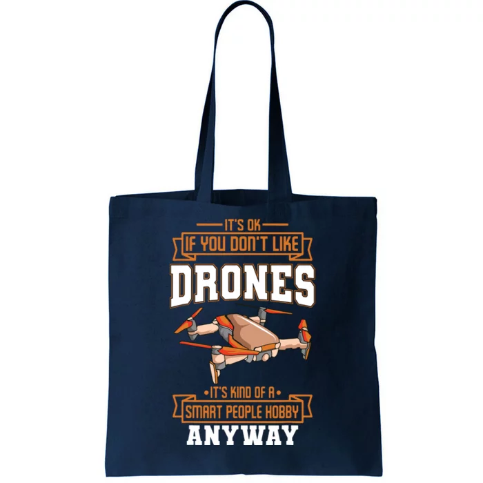 Funny Drone Pilot Quadcopter Lover Tote Bag