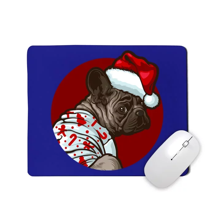 Funny Dog Pug Owner Gift Christmas Pug Gift Mousepad