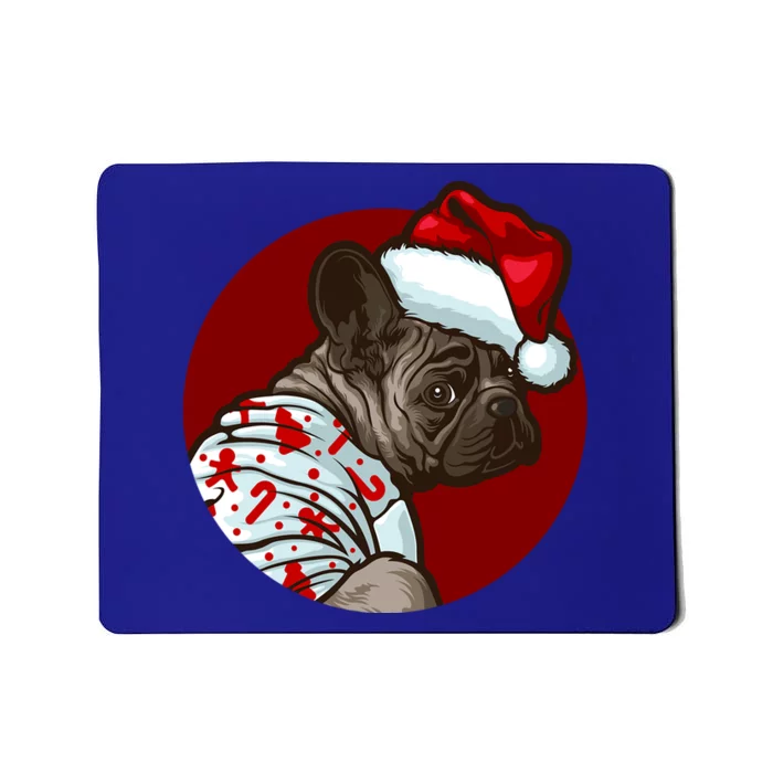 Funny Dog Pug Owner Gift Christmas Pug Gift Mousepad