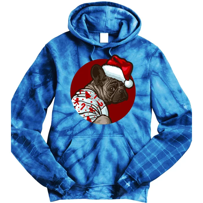 Funny Dog Pug Owner Gift Christmas Pug Gift Tie Dye Hoodie