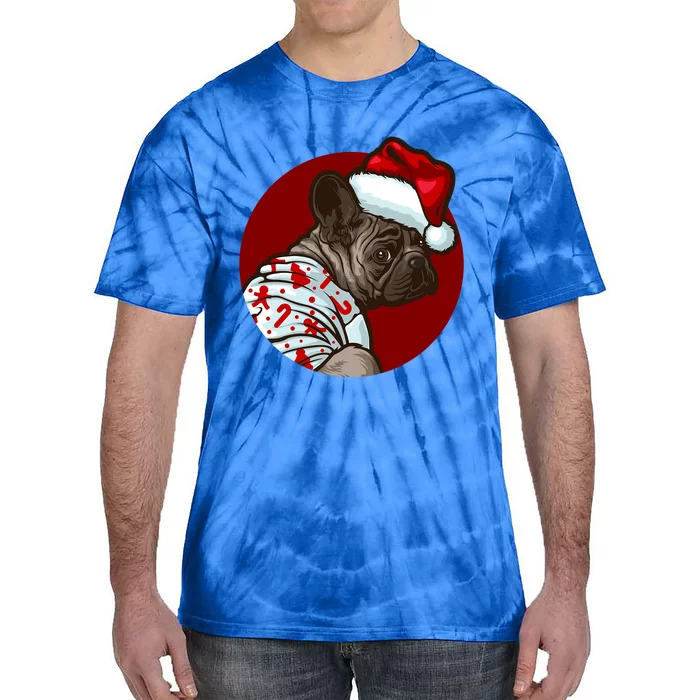 Funny Dog Pug Owner Gift Christmas Pug Gift Tie-Dye T-Shirt