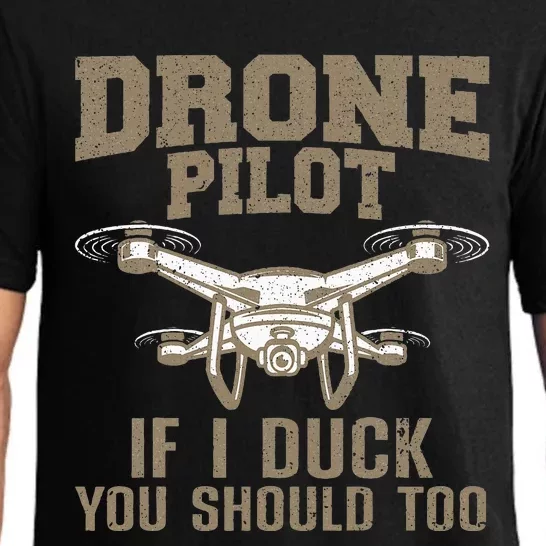 Funny Drone Pilot Design Drone Operator Pajama Set