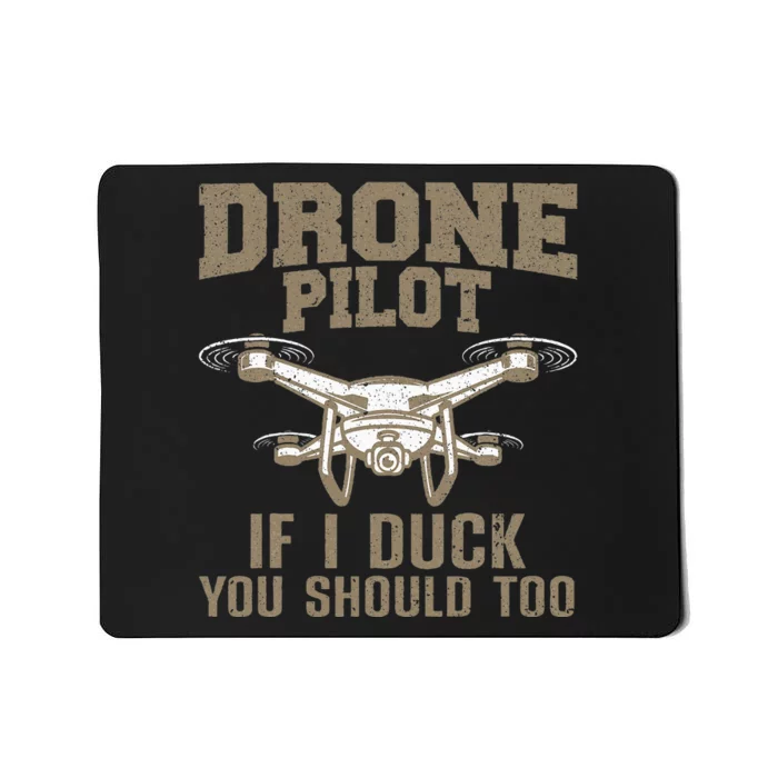 Funny Drone Pilot Design Drone Operator Mousepad