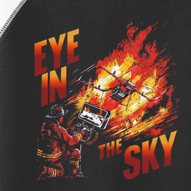 Firefighter Drone Pilot Tactical Response Fire Department Toddler Fine Jersey T-Shirt