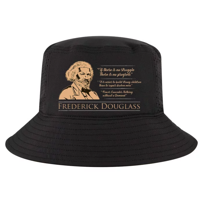 Frederick Douglass Quote For Black History Month Cool Comfort Performance Bucket Hat