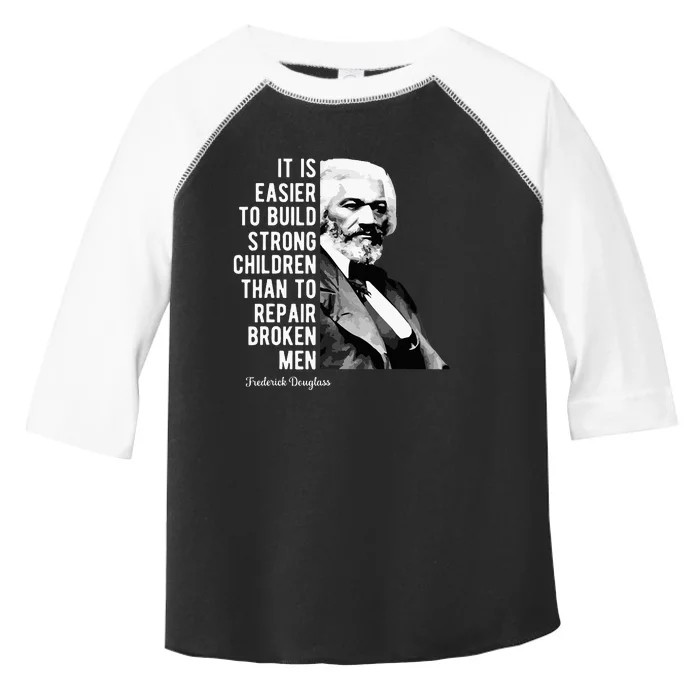 Frederick Douglass Quote For Black History Month Toddler Fine Jersey T-Shirt