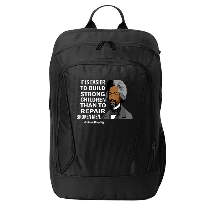 Frederick Douglass Quote Black History Month City Backpack