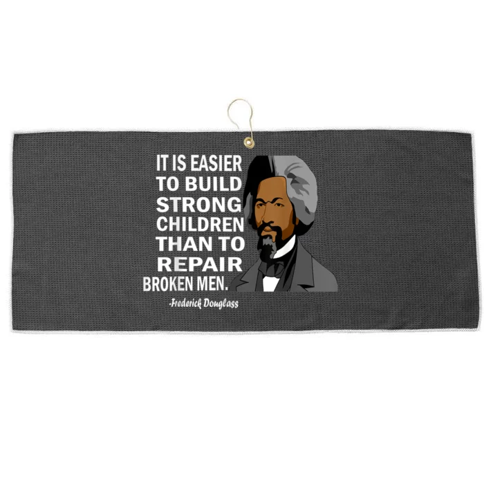 Frederick Douglass Quote Black History Month Large Microfiber Waffle Golf Towel