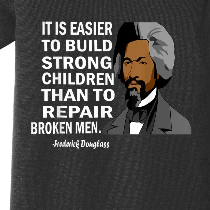 Frederick Douglass Quote Black History Month Baby Bodysuit