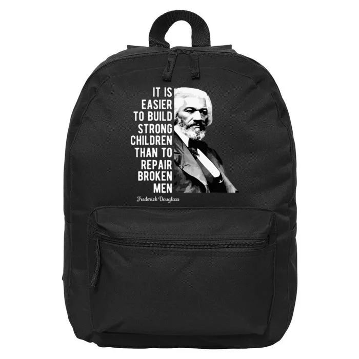 Frederick Douglass Quote For Black History Month 16 in Basic Backpack