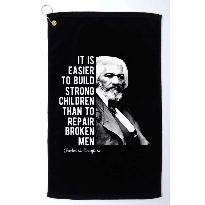 Frederick Douglass Quote For Black History Month Platinum Collection Golf Towel