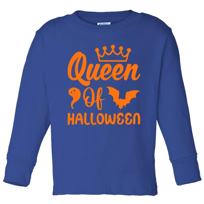 Funny Drag Queen Of Halloween Gift Toddler Long Sleeve Shirt