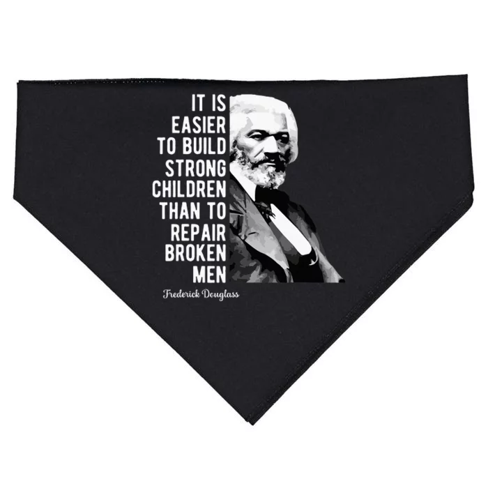 Frederick Douglass Quote For Black History Month USA-Made Doggie Bandana