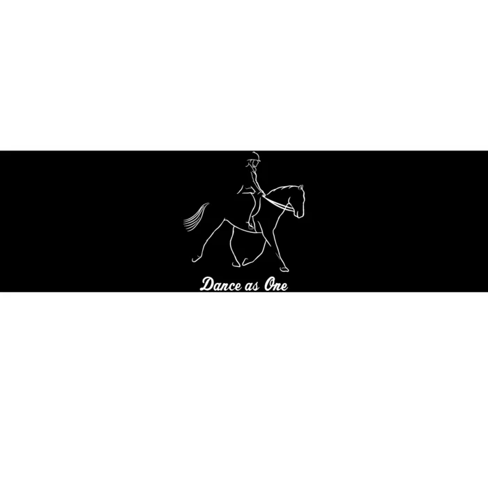 Funny Dressage Riding Horse Show Horseback Equestrian Gifts Bumper Sticker