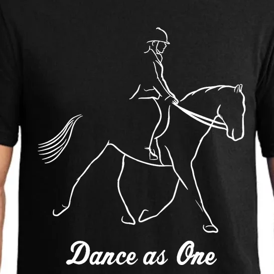 Funny Dressage Riding Horse Show Horseback Equestrian Gifts Pajama Set