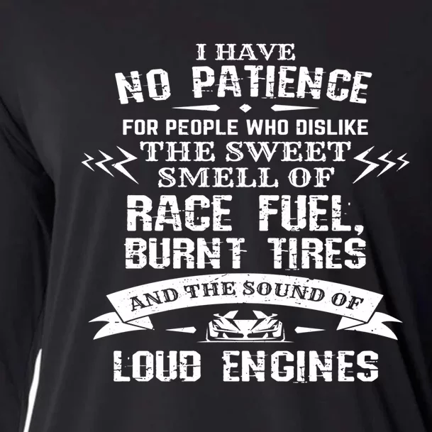 Funny Drag Racing Cute Gift For Mechanics And Car Enthusiasts Cooling Performance Long Sleeve Crew