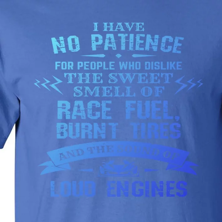 Funny Drag Racing Gift For Mechanics And Car Enthusiasts Tall T-Shirt