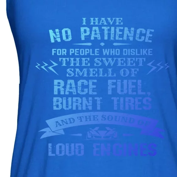 Funny Drag Racing Gift For Mechanics And Car Enthusiasts Ladies Essential Flowy Tank