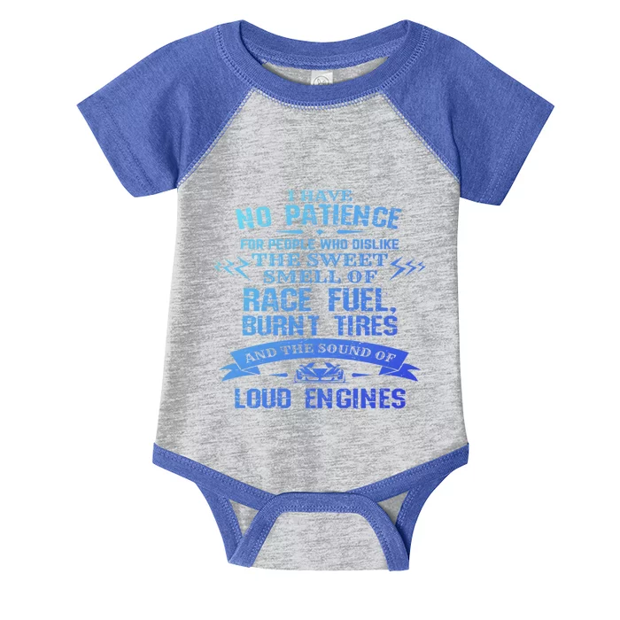 Funny Drag Racing Gift For Mechanics And Car Enthusiasts Infant Baby Jersey Bodysuit