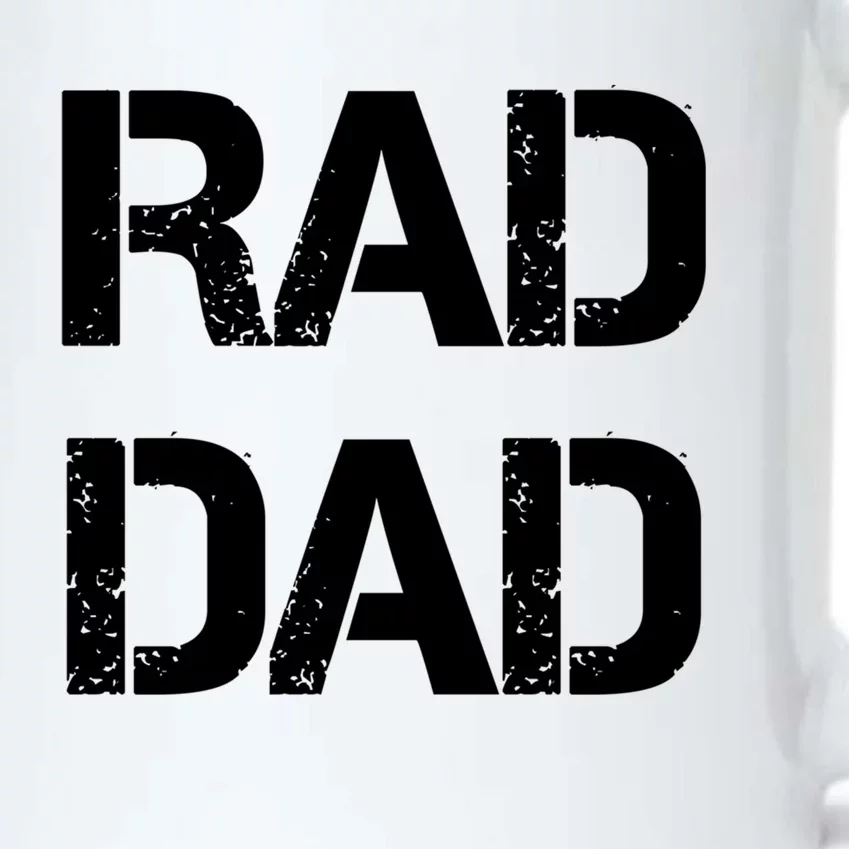 Fathers Day Rad Dad Rad Like Dad Gift Black Color Changing Mug