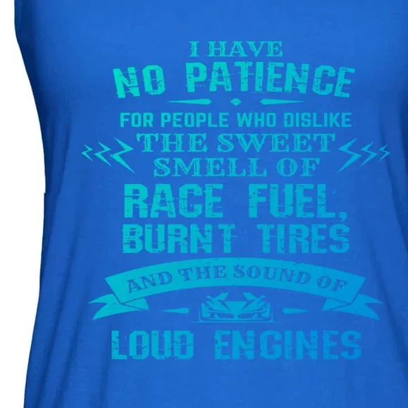 Funny Drag Racing Gift For Mechanics And Car Enthusiasts Ladies Essential Flowy Tank