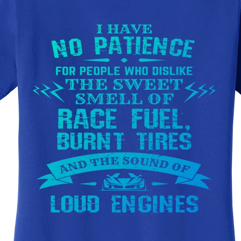 Funny Drag Racing Gift For Mechanics And Car Enthusiasts Women's T-Shirt