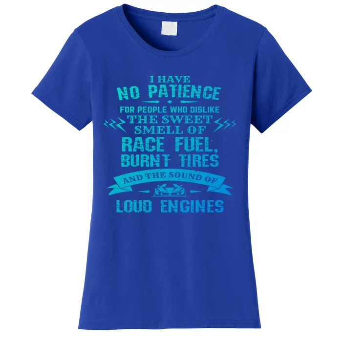 Funny Drag Racing Gift For Mechanics And Car Enthusiasts Women's T-Shirt