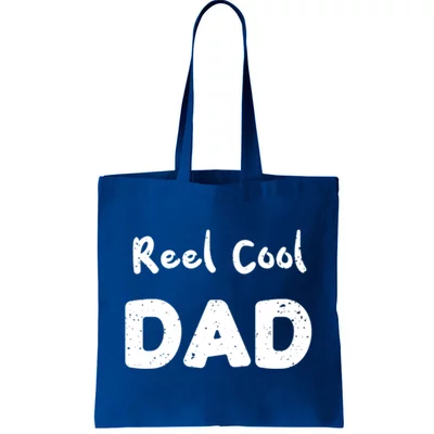 Cute Reel Cool Dad Fishing gift' Tote Bag